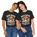 Bad Days Are a Part of a Good Life Retro Mushroom Tee