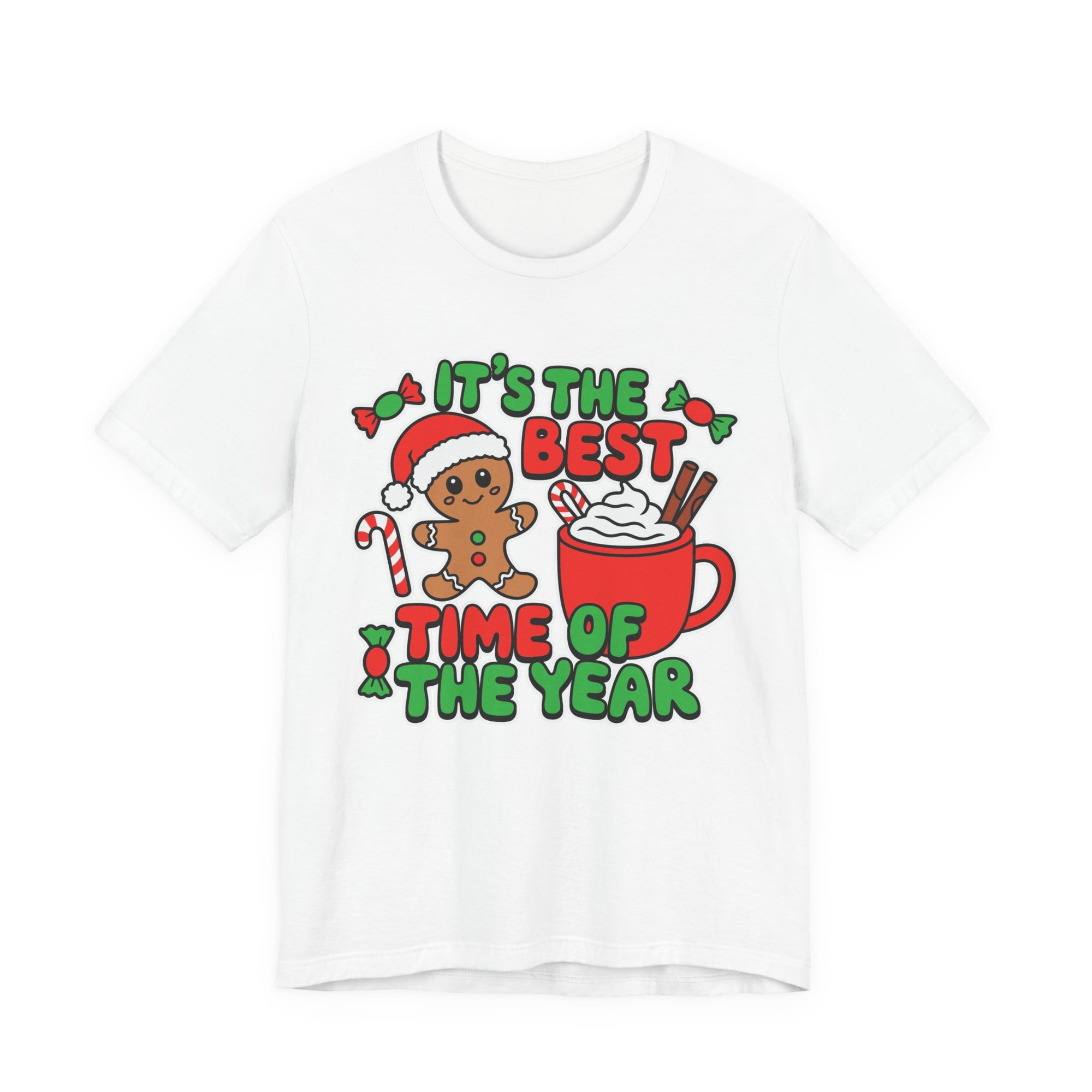 Holiday Cheer Tee - Unisex Jersey Short Sleeve Tee, Christmas Winter Celebration Shirt