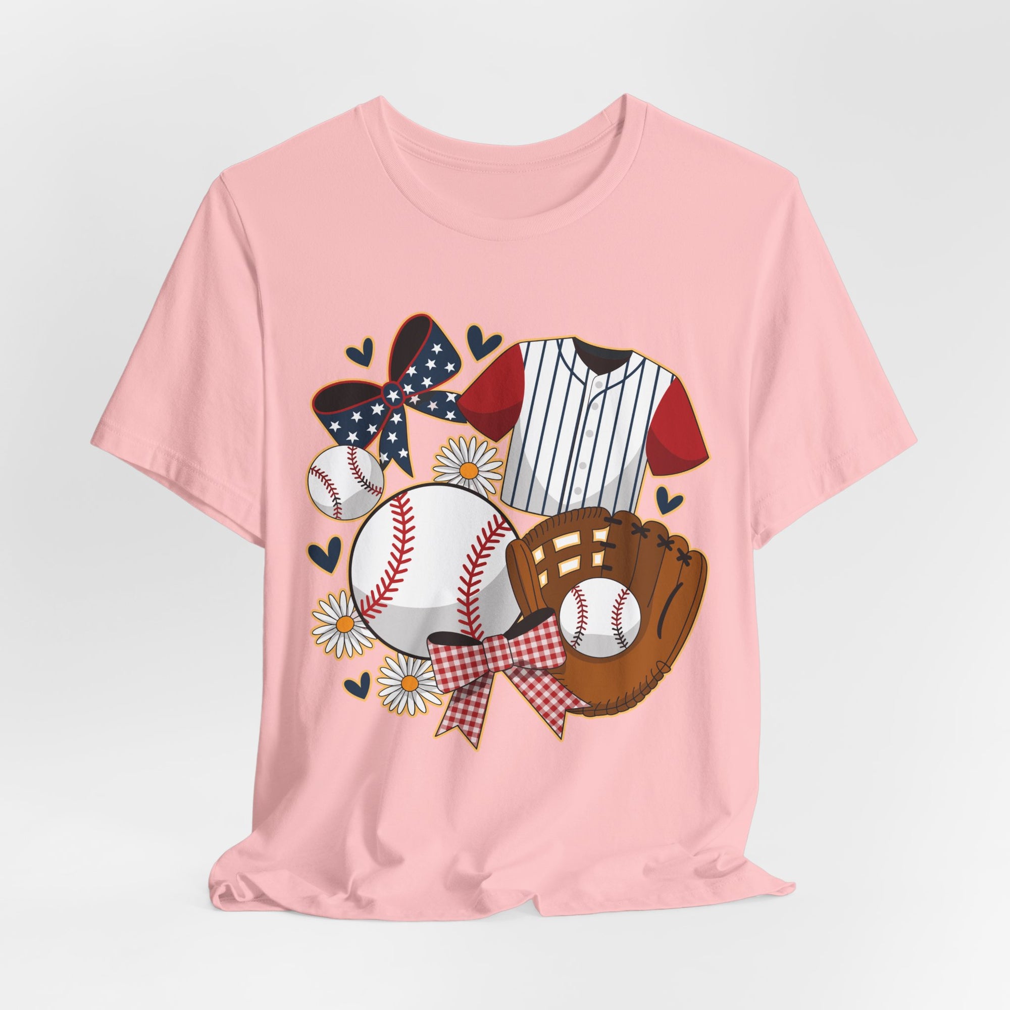 Baseball-Themed Unisex Jersey Tee, Perfect for Sports Fans, Great Gift for Game Days, Soft Cotton T-Shirt for Comfort.