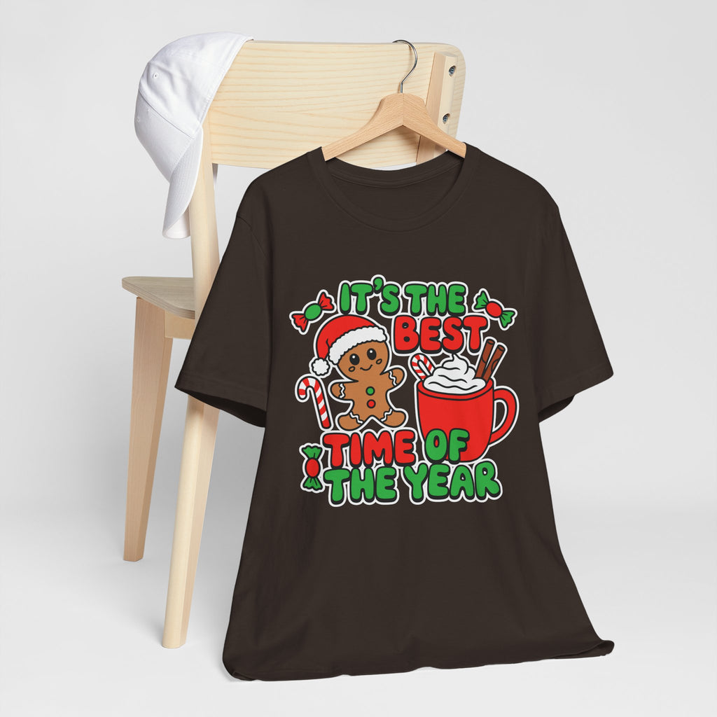 Holiday Cheer Tee - Unisex Jersey Short Sleeve Tee, Christmas Winter Celebration Shirt