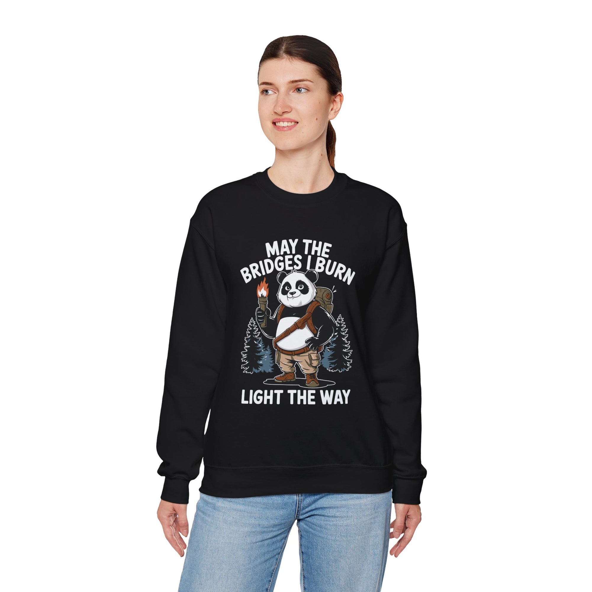 Adventure Panda Crewneck Sweatshirt