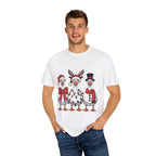Festive Holiday Goose T-shirt, Fun Christmas Tee, Unisex T-shirt