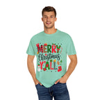 Merry Christmas Y'all T-shirt, Unisex Holiday Tee