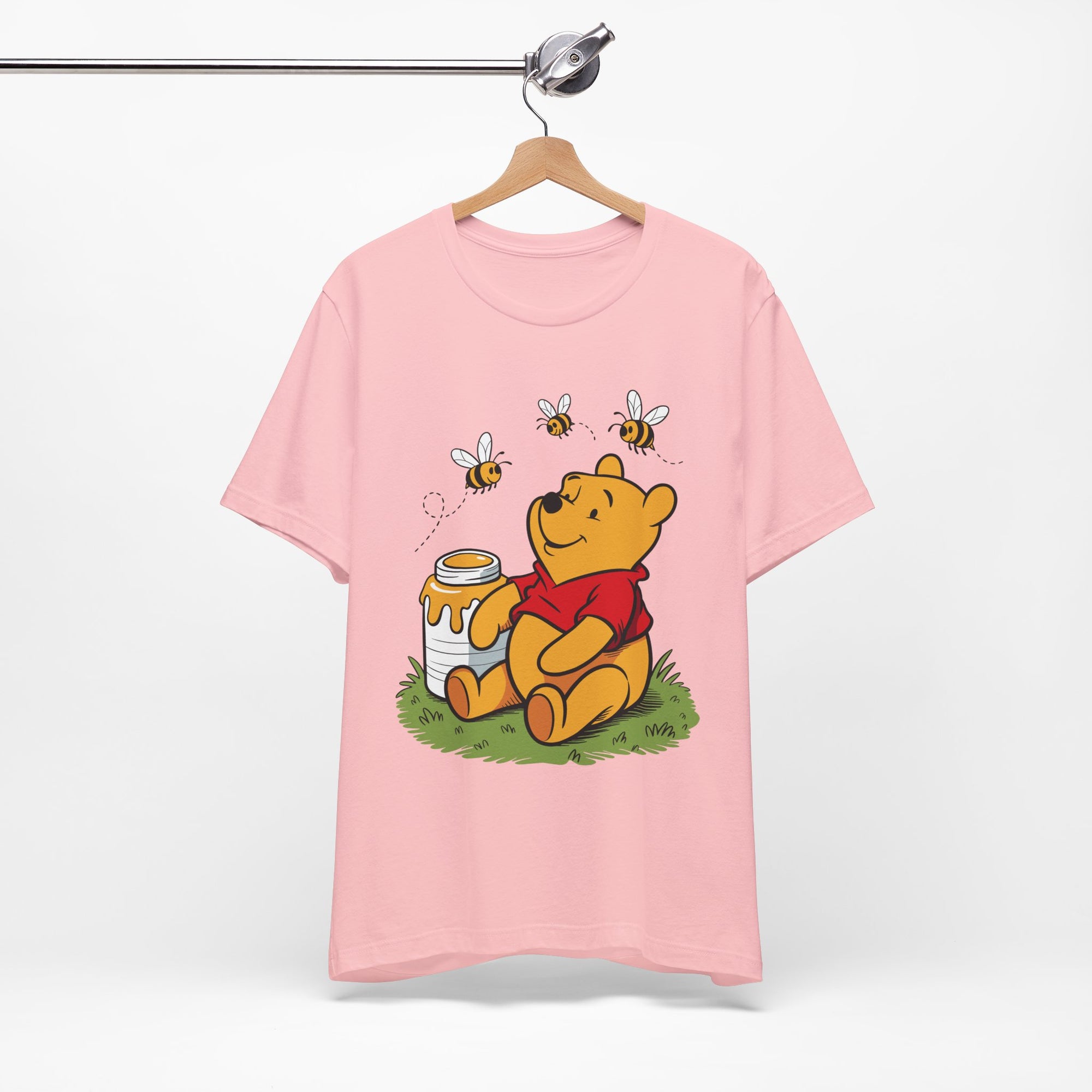 Cute Honey Bear Graphic Cozy Bee Lovers Unisex Shirt