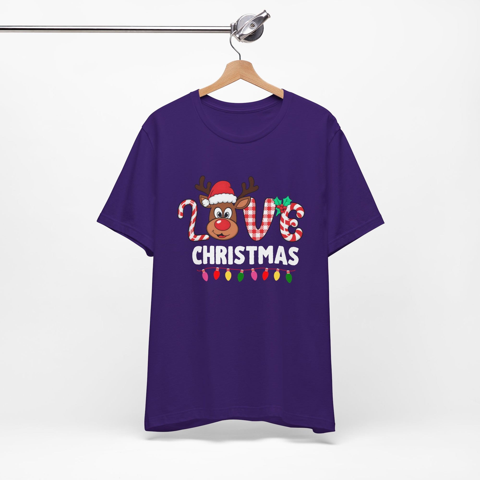 Cute Holiday Love Reindeer Tee