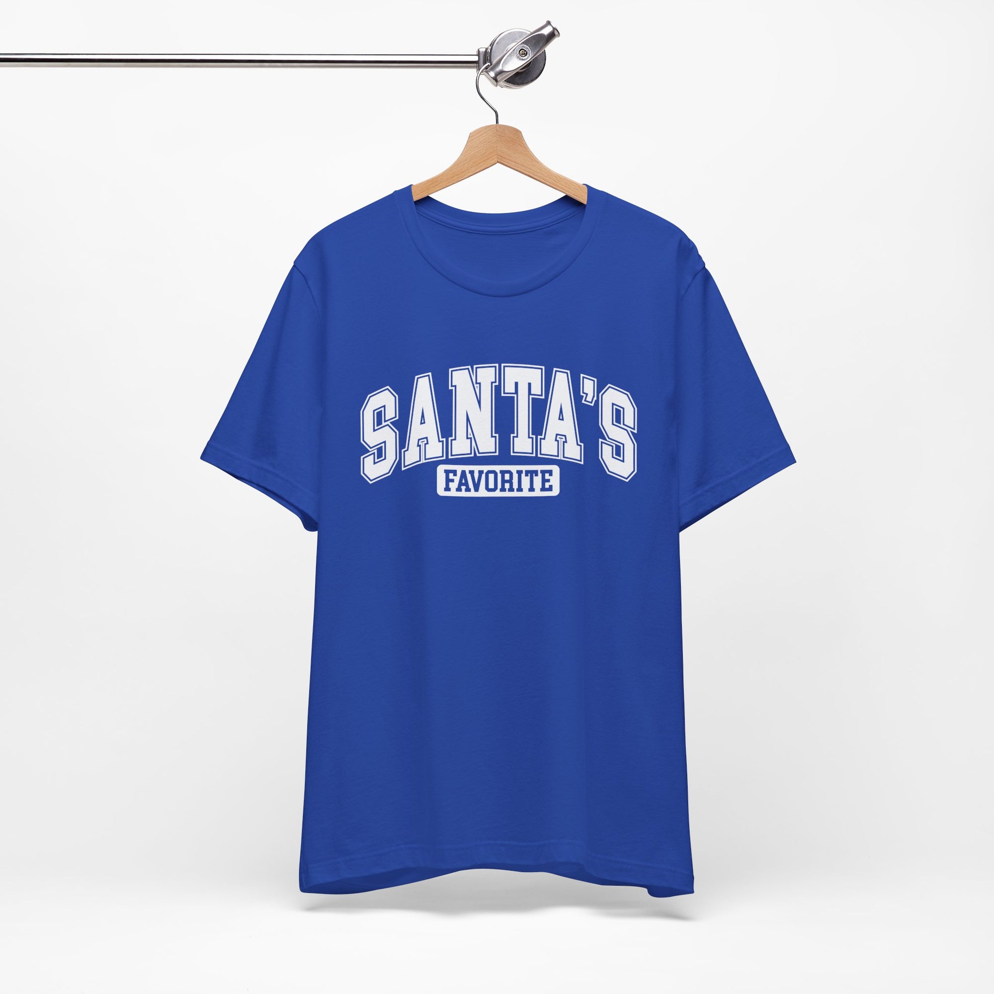 Santa's Favorite Unisex Tee, Christmas Gift, Holiday Apparel, Family Gathering Outfit, Festive T-Shirt, Casual Wear