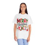 Merry Christmas Y'all T-shirt, Unisex Holiday Tee