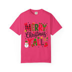 Merry Christmas Y'all T-shirt, Unisex Holiday Tee