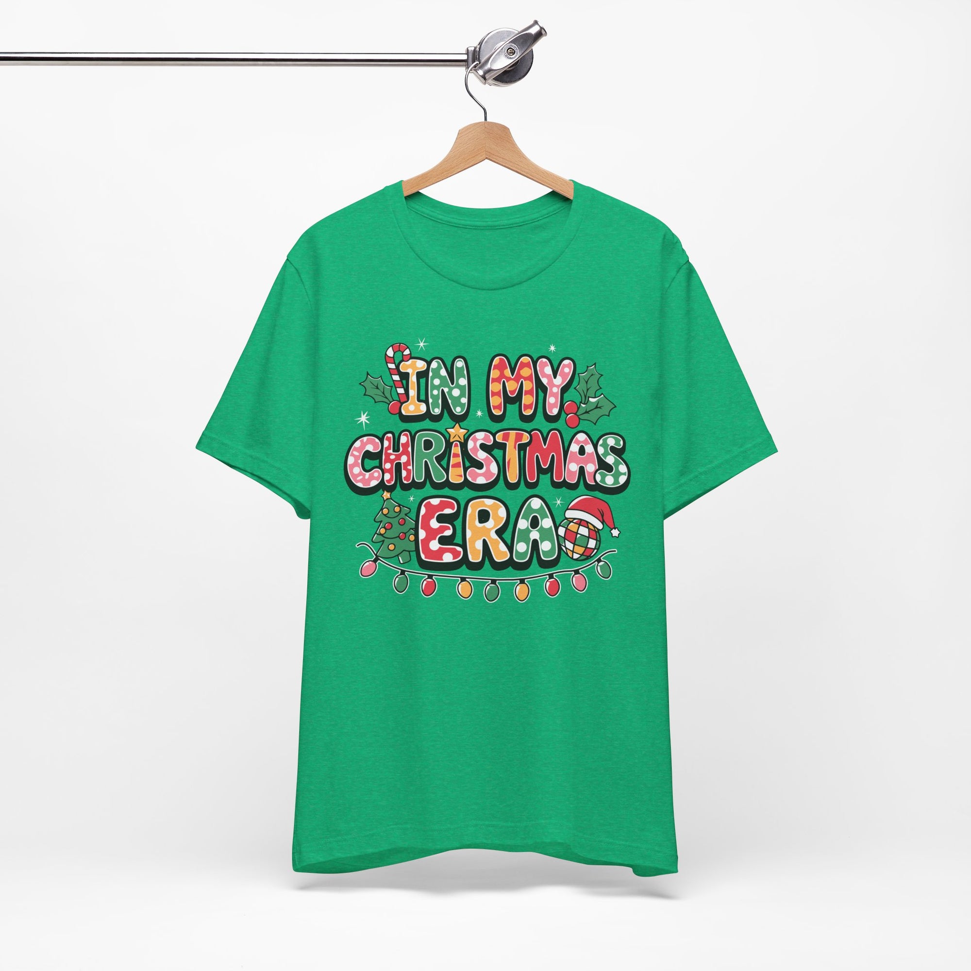 Festive Christmas Tee, Holiday Shirt, Unisex Christmas T-Shirt, Gift for Him/Her, Cozy Christmas Apparel, Merry and Bright Top