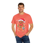 Gingerbread Holiday T-shirt, Festive Tee, Christmas Shirt