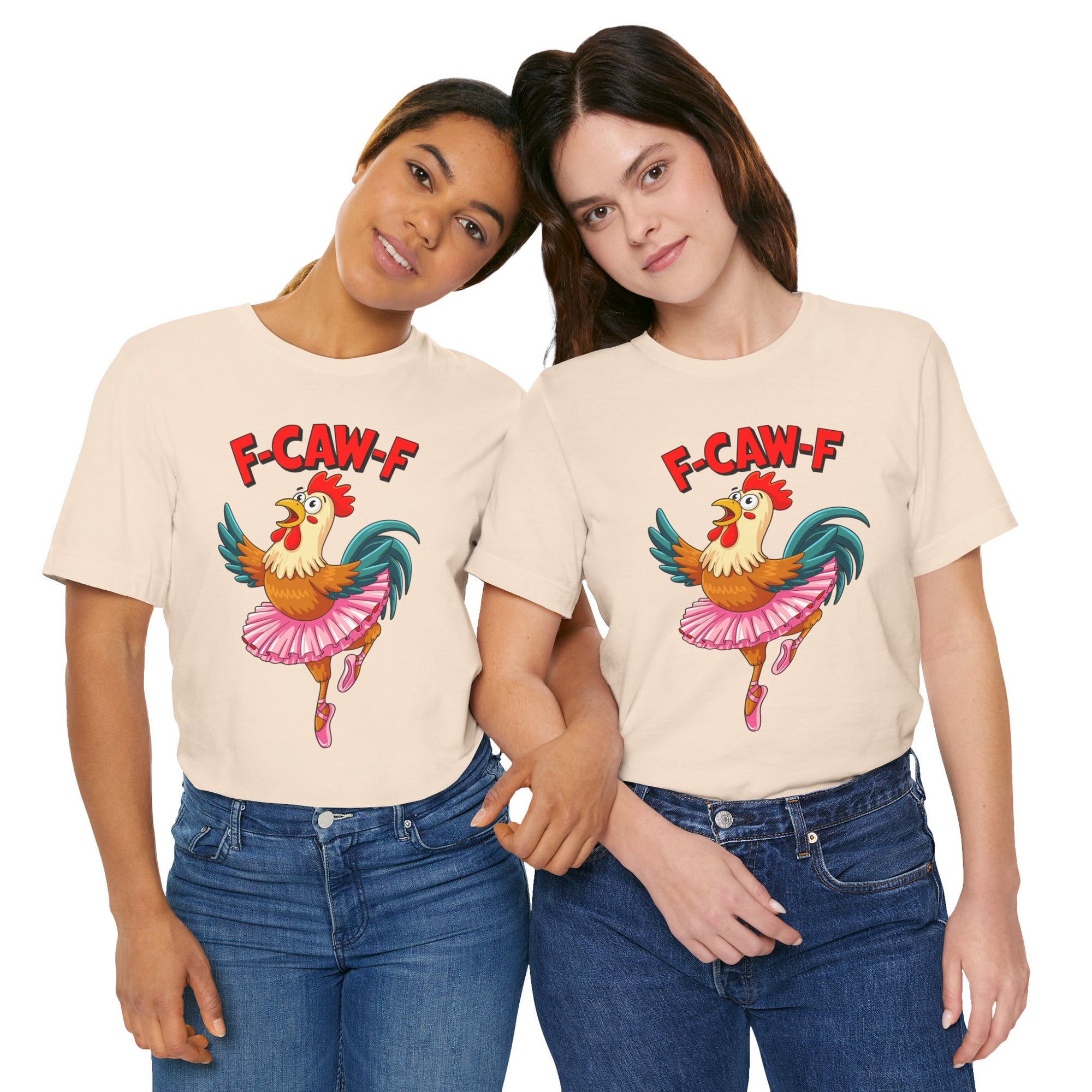F-CAW-F Ballerina Rooster Tee