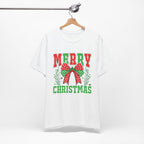 Merry Christmas Unisex Short Sleeve Tee, Holiday Shirt, Christmas Gift, Casual Wear, Family Matching Outfits