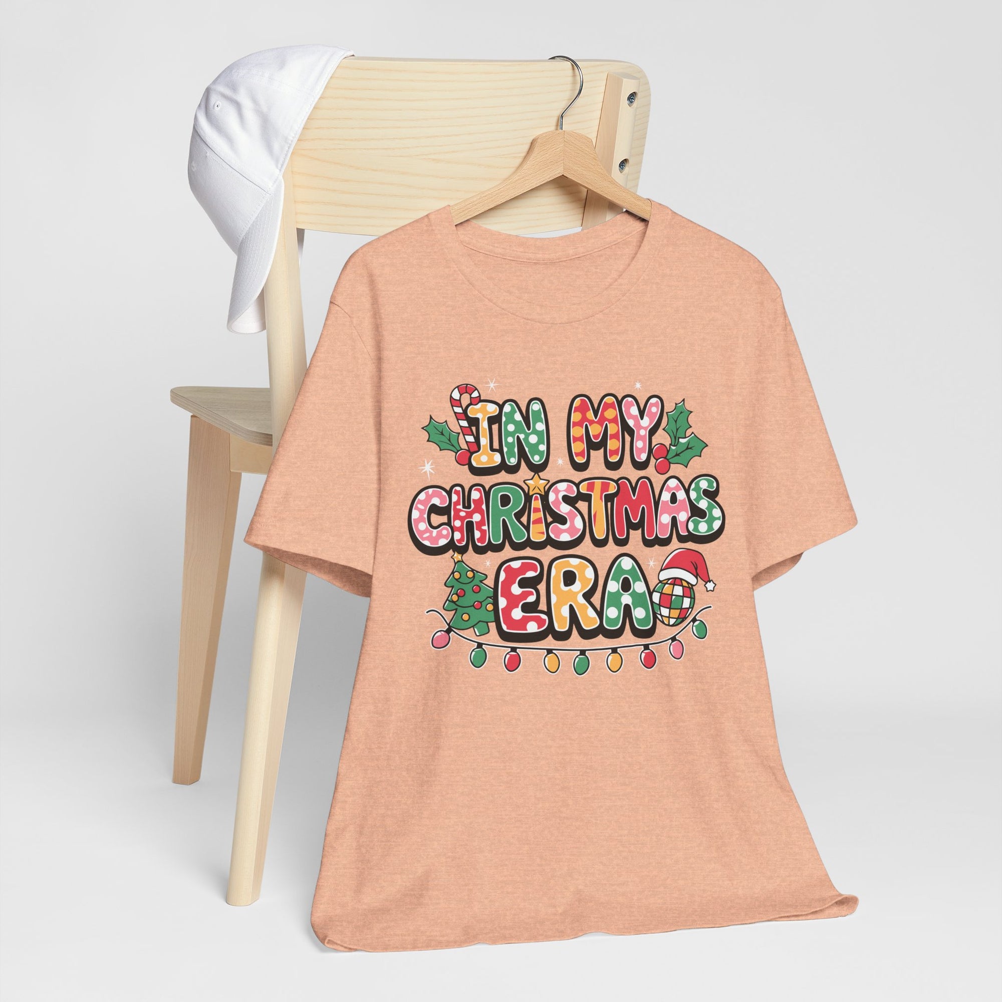 Festive Christmas Tee, Holiday Shirt, Unisex Christmas T-Shirt, Gift for Him/Her, Cozy Christmas Apparel, Merry and Bright Top