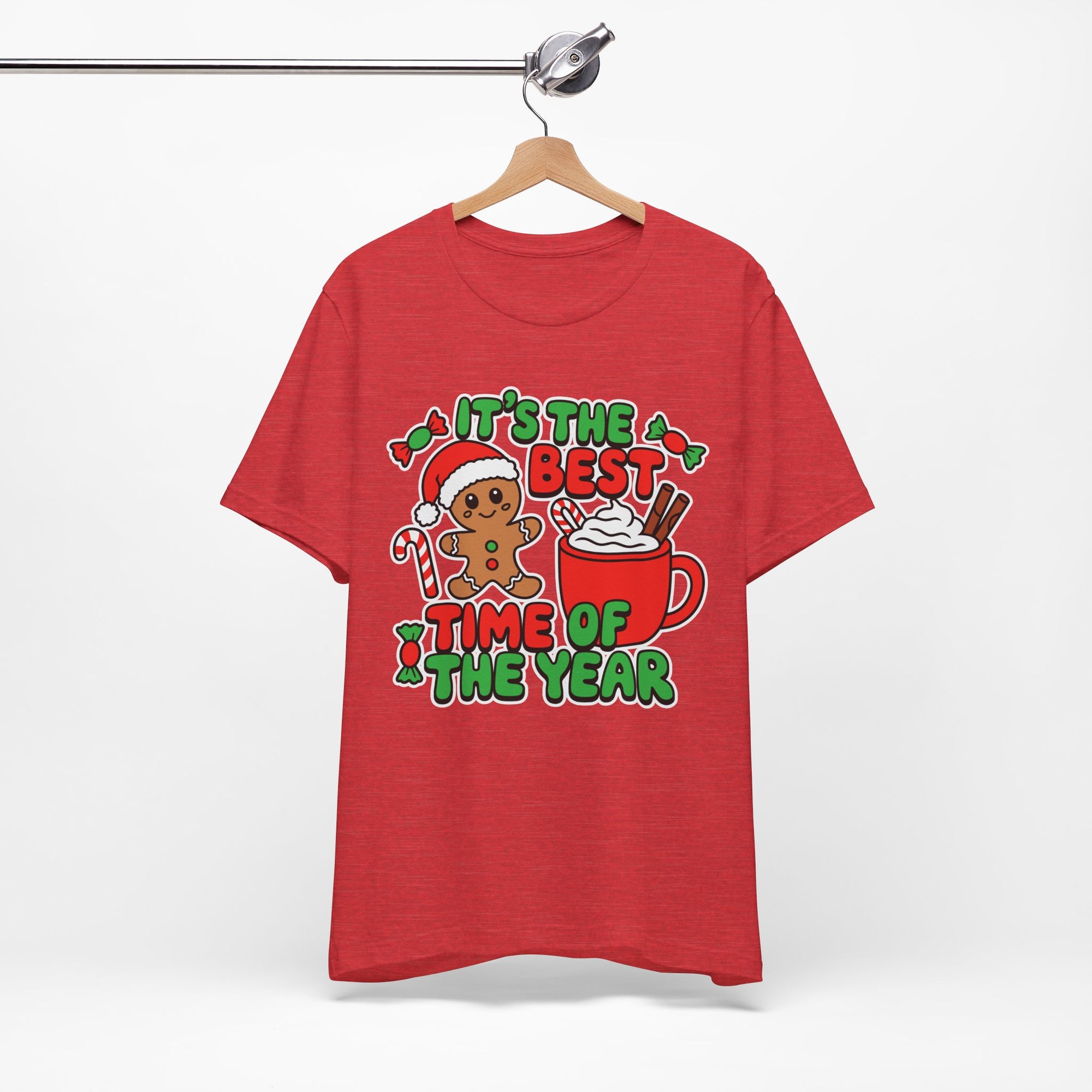 Holiday Cheer Tee - Unisex Jersey Short Sleeve Tee, Christmas Winter Celebration Shirt