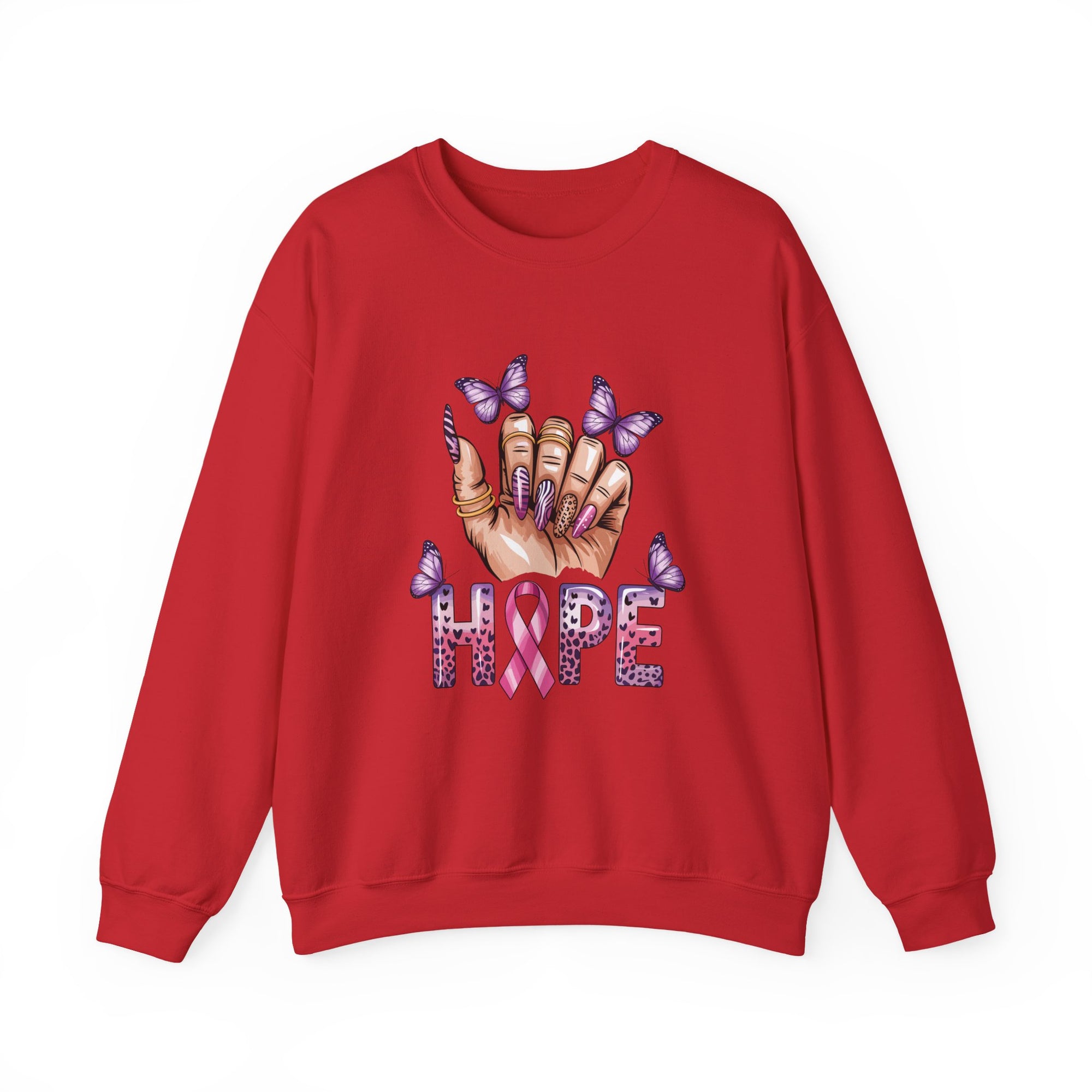 Hope Butterfly Crewneck Sweatshirt