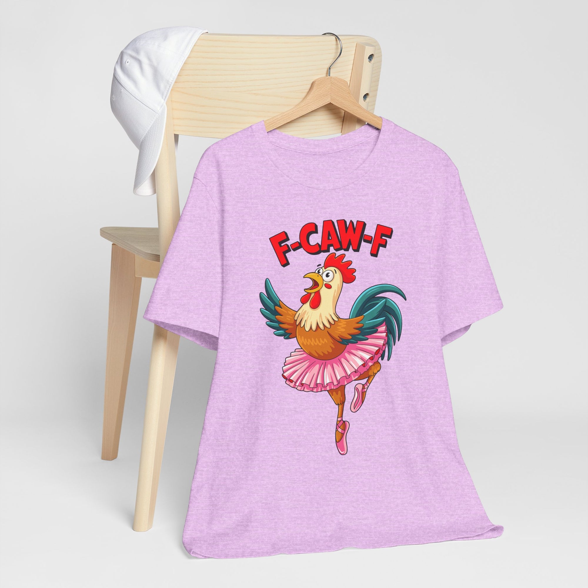 F-CAW-F Ballerina Rooster Tee