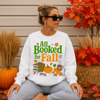Fall-Themed Cozy Crewneck Sweatshirt