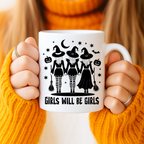 Spooky Halloween Ceramic Mug - Witchcraft Lovers, Fall Decor, Gift Idea