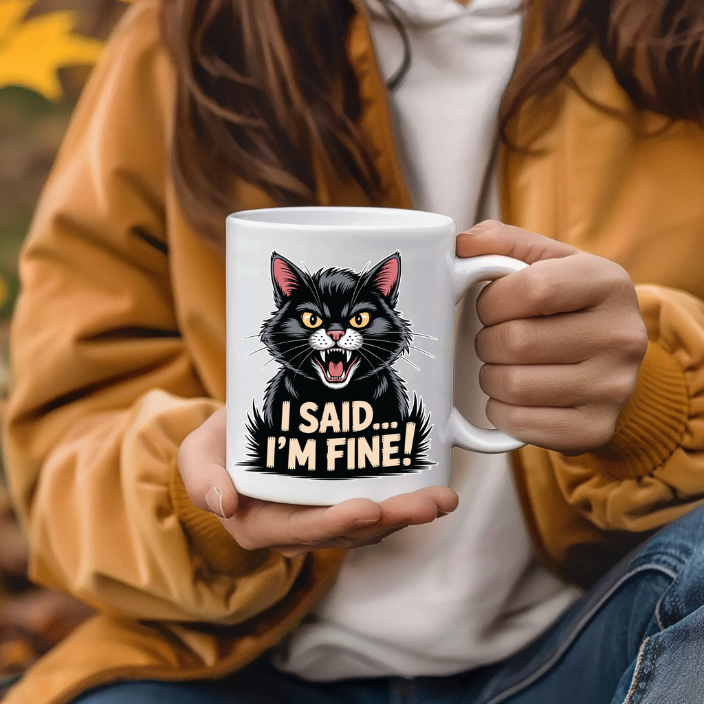 Funny Cat Mug - Perfect Gift for Cat Lovers