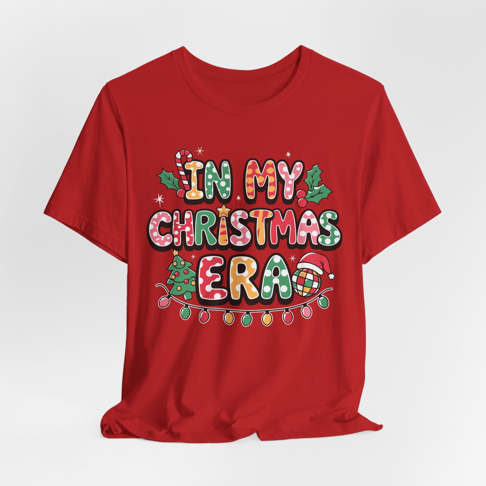 Festive Christmas Tee, Holiday Shirt, Unisex Christmas T-Shirt, Gift for Him/Her, Cozy Christmas Apparel, Merry and Bright Top