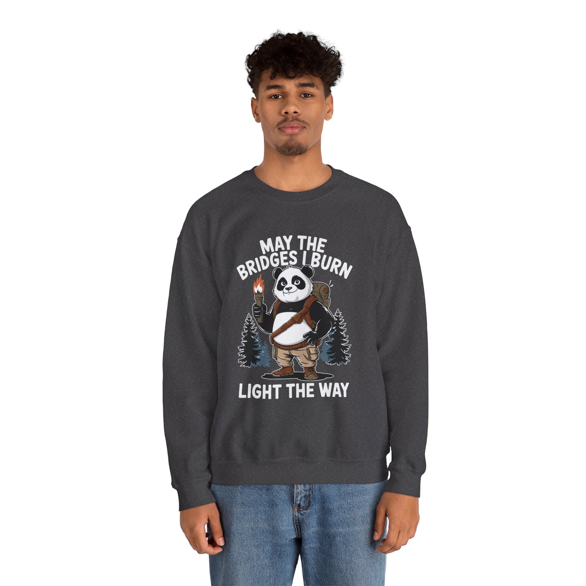 Adventure Panda Crewneck Sweatshirt