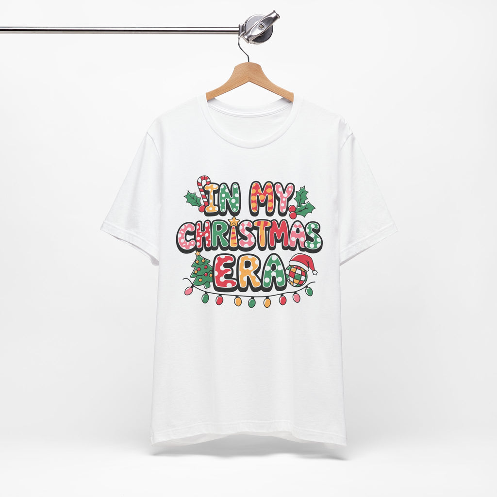 Festive Christmas Tee, Holiday Shirt, Unisex Christmas T-Shirt, Gift for Him/Her, Cozy Christmas Apparel, Merry and Bright Top