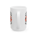 Funny Ghost with Geese Mug – Spooky Cute Halloween Coffee Cup