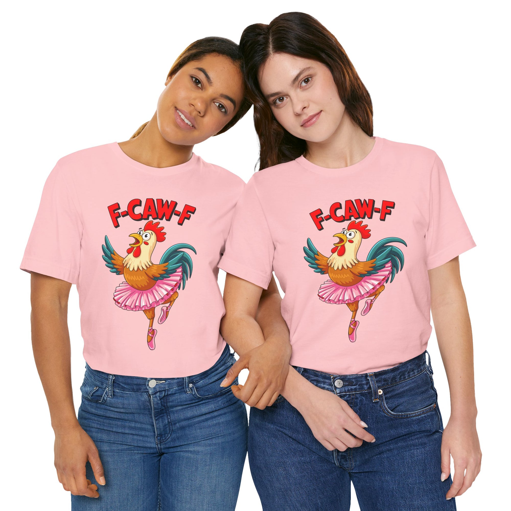 F-CAW-F Ballerina Rooster Tee