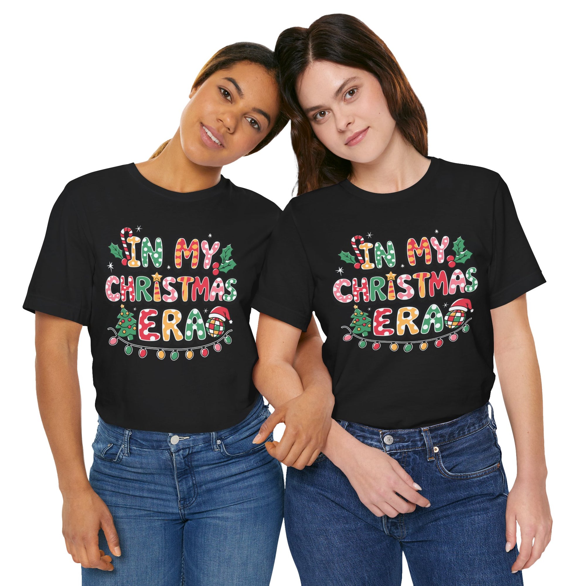 Festive Christmas Tee, Holiday Shirt, Unisex Christmas T-Shirt, Gift for Him/Her, Cozy Christmas Apparel, Merry and Bright Top