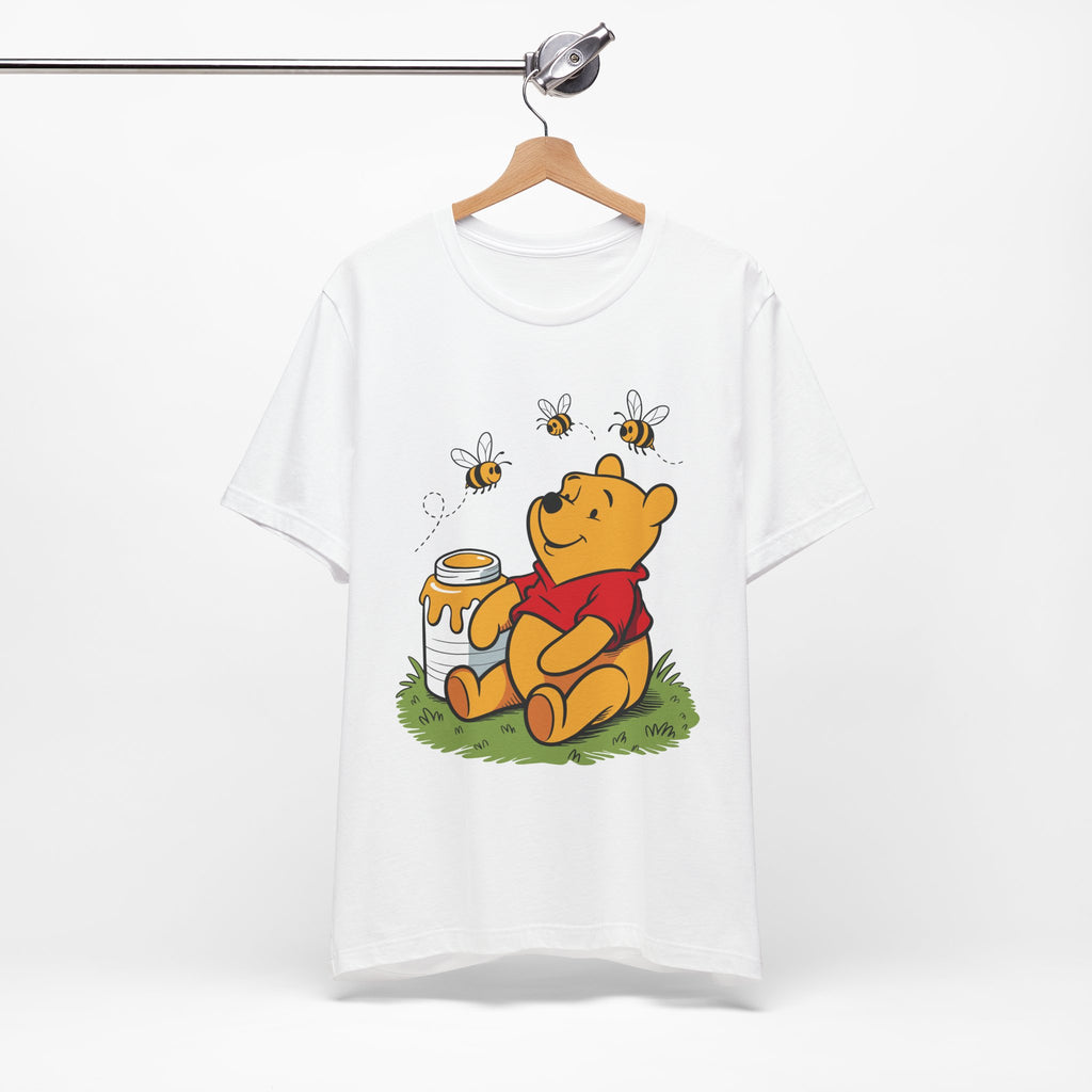 Cute Honey Bear Graphic Cozy Bee Lovers Unisex Shirt