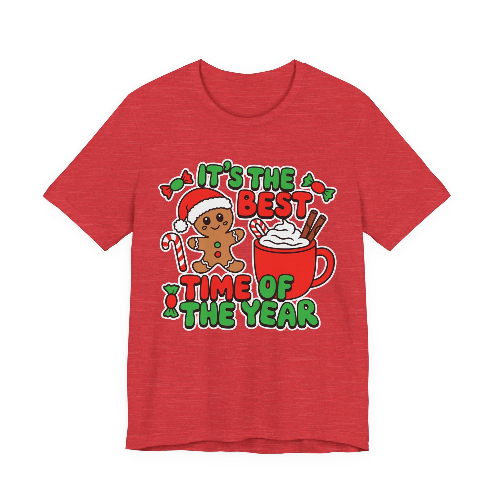 Holiday Cheer Tee - Unisex Jersey Short Sleeve Tee, Christmas Winter Celebration Shirt