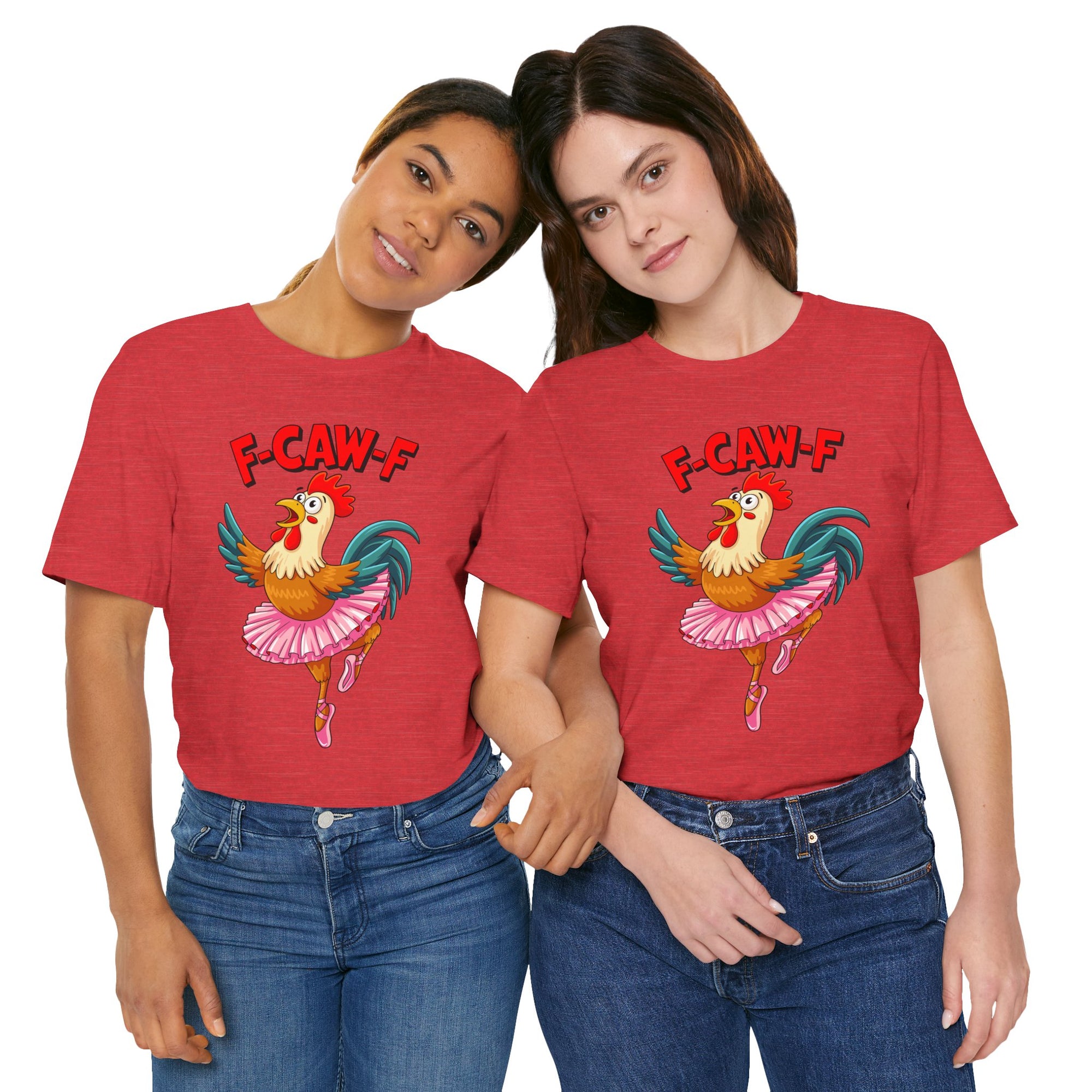 F-CAW-F Ballerina Rooster Tee