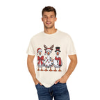 Festive Holiday Goose T-shirt, Fun Christmas Tee, Unisex T-shirt