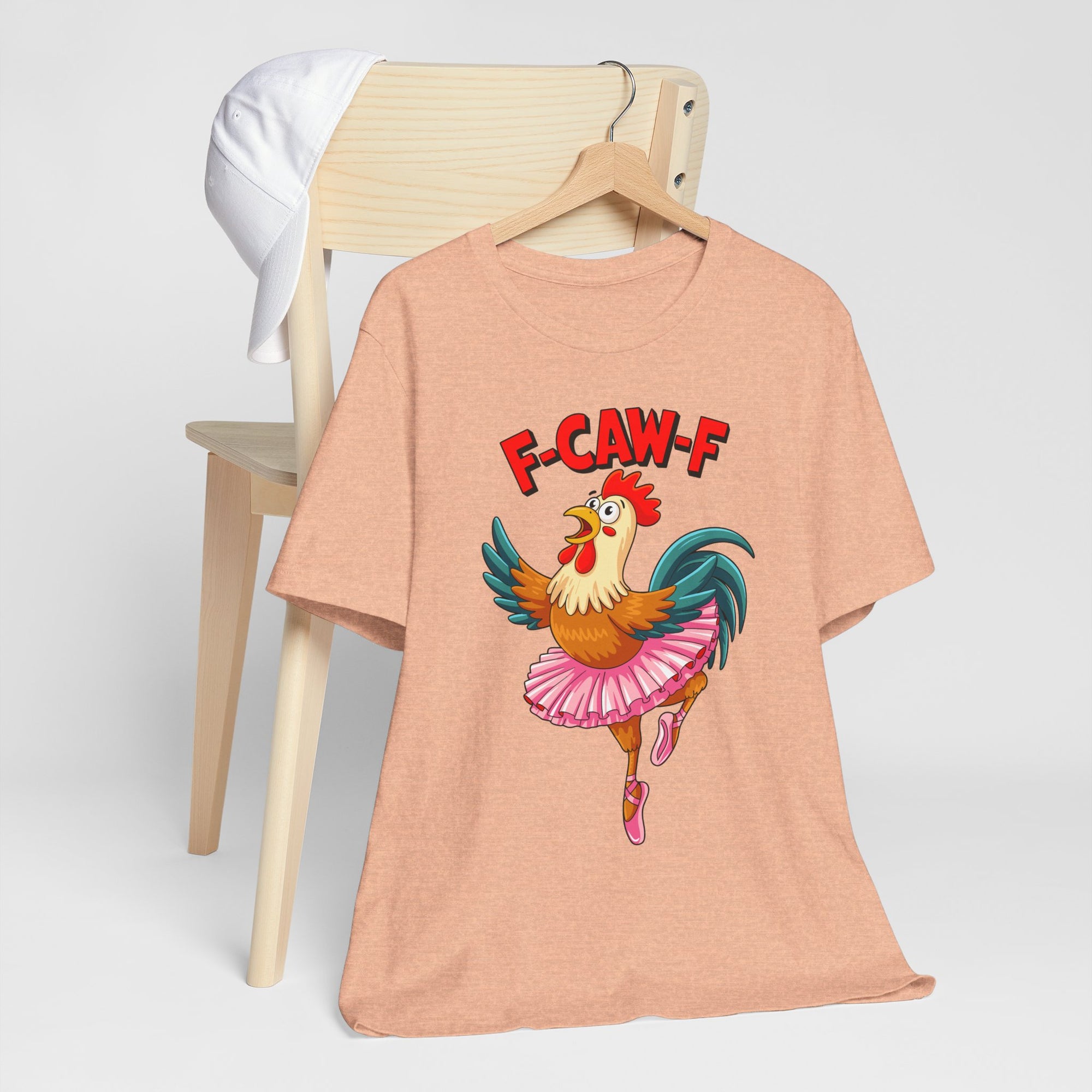F-CAW-F Ballerina Rooster Tee