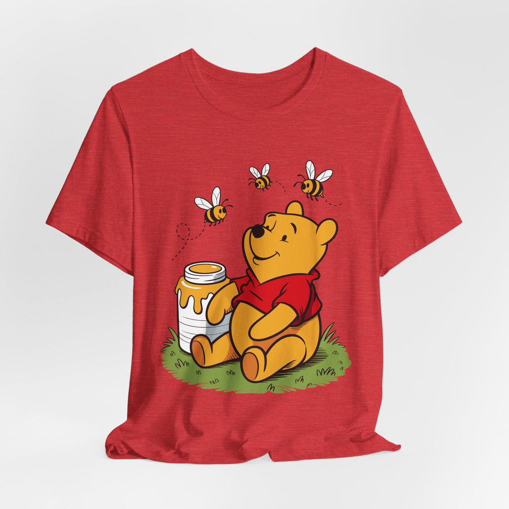 Cute Honey Bear Graphic Cozy Bee Lovers Unisex Shirt