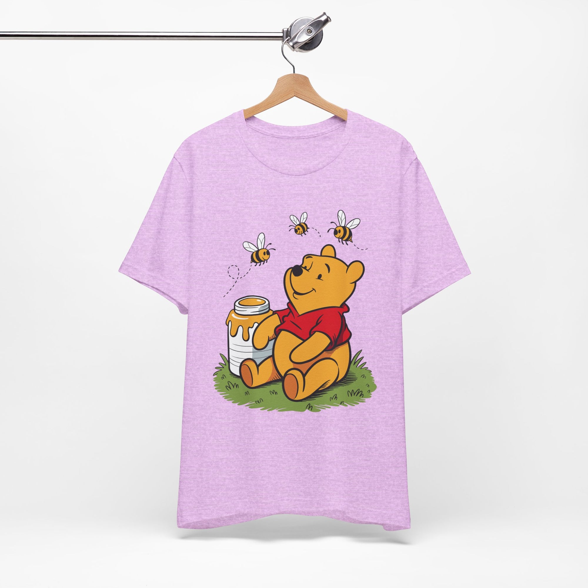 Cute Honey Bear Graphic Cozy Bee Lovers Unisex Shirt