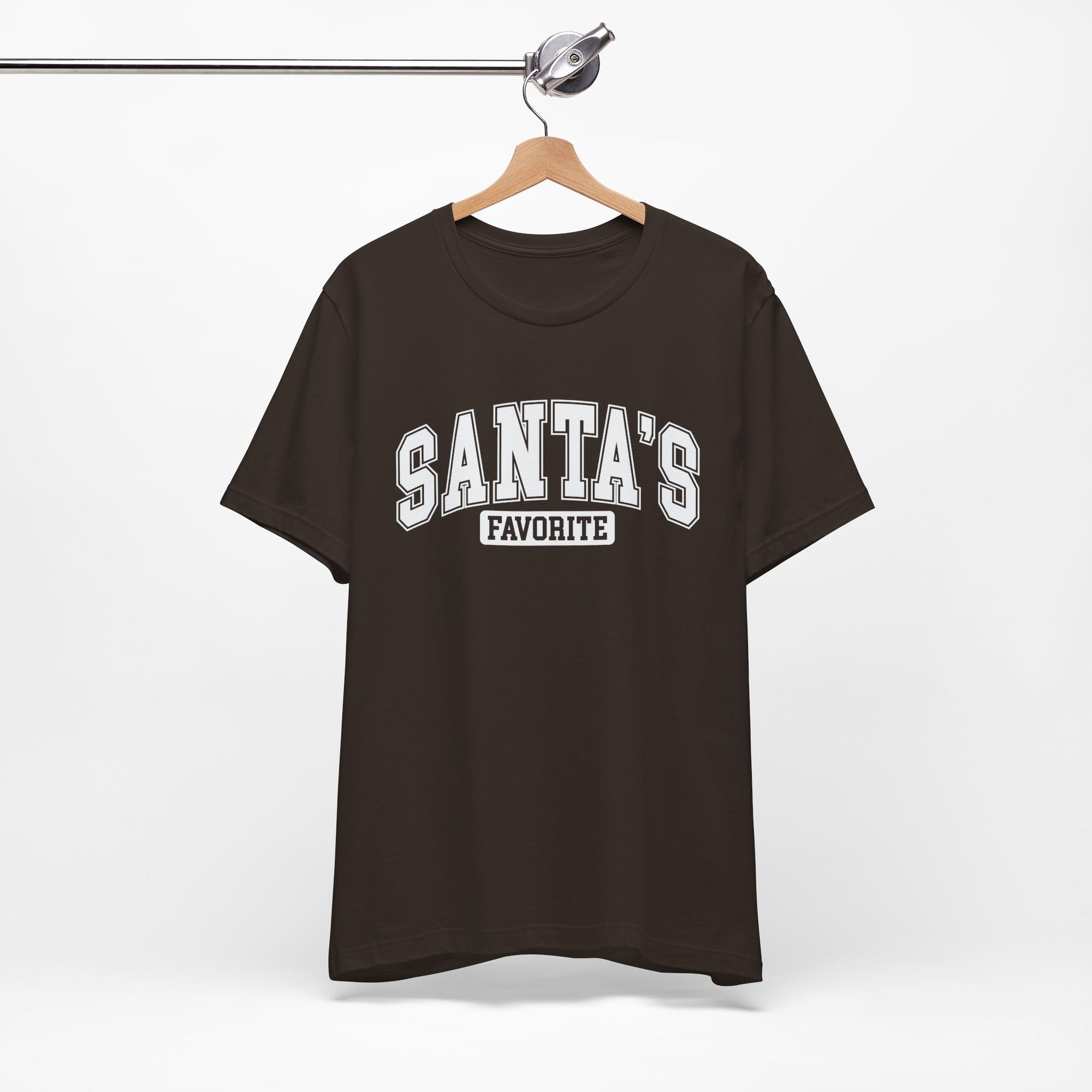 Santa's Favorite Unisex Tee, Christmas Gift, Holiday Apparel, Family Gathering Outfit, Festive T-Shirt, Casual Wear