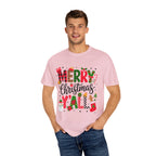 Merry Christmas Y'all T-shirt, Unisex Holiday Tee