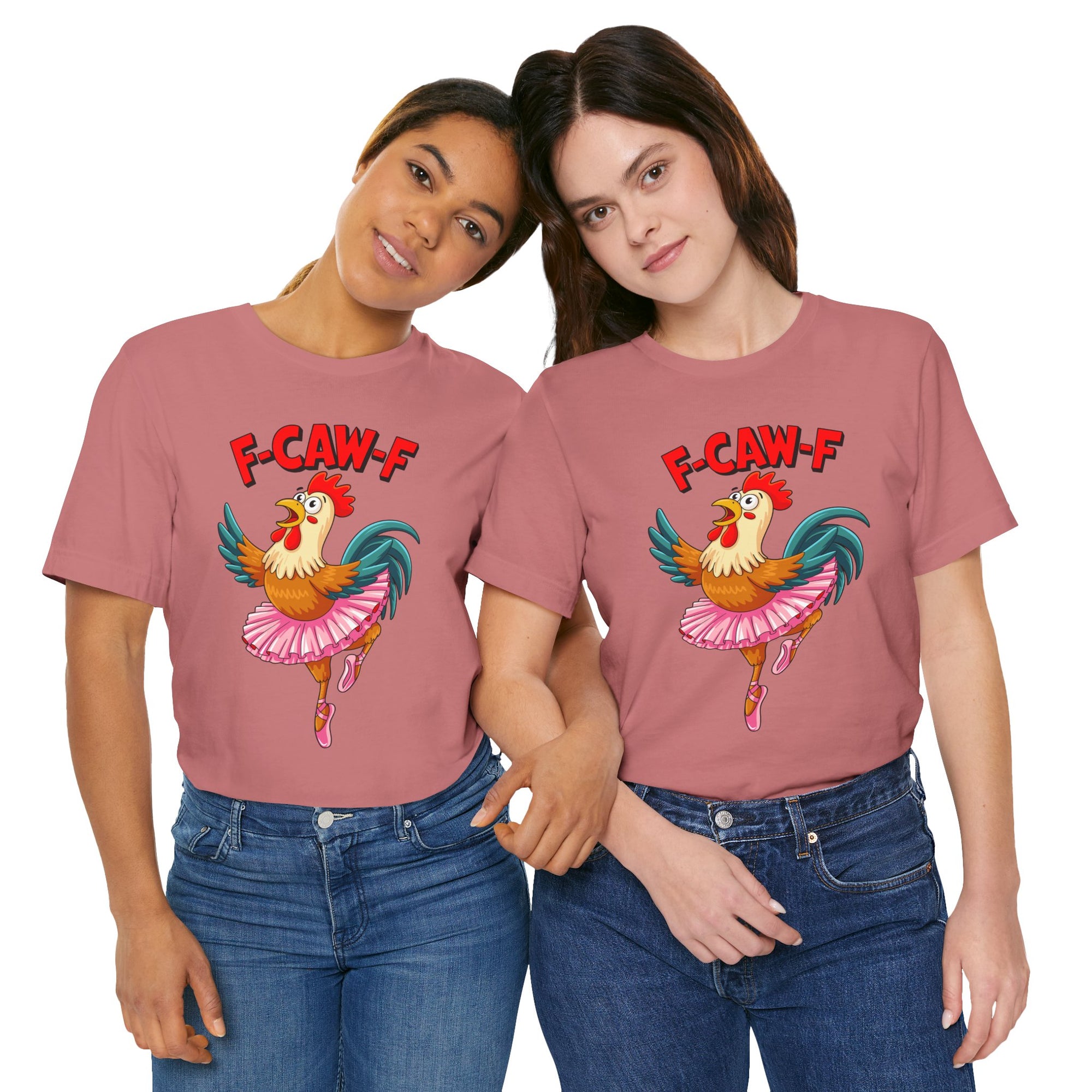 F-CAW-F Ballerina Rooster Tee