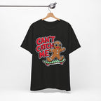 Gingerbread Skateboard Tee, Funny Holiday T-Shirt, Unisex Christmas Gift