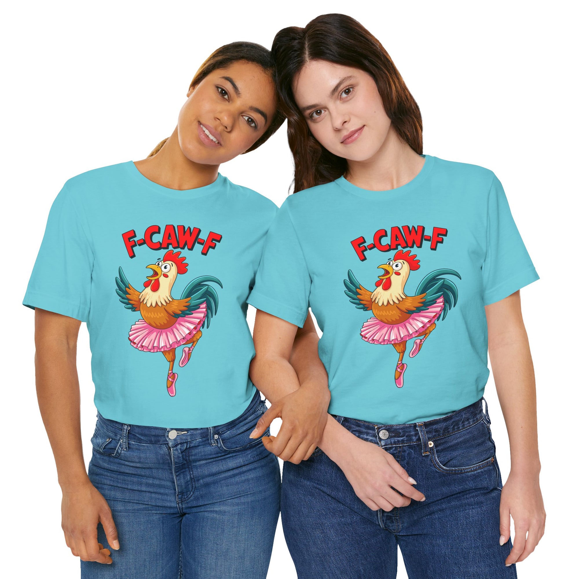 F-CAW-F Ballerina Rooster Tee