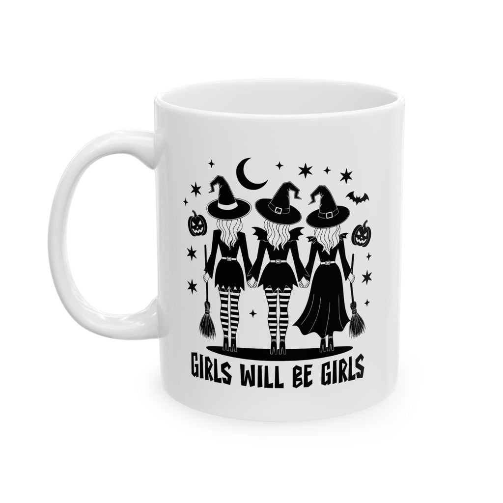 Spooky Halloween Ceramic Mug - Witchcraft Lovers, Fall Decor, Gift Idea