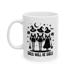 Spooky Halloween Ceramic Mug - Witchcraft Lovers, Fall Decor, Gift Idea