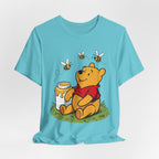 Cute Honey Bear Graphic Cozy Bee Lovers Unisex Shirt