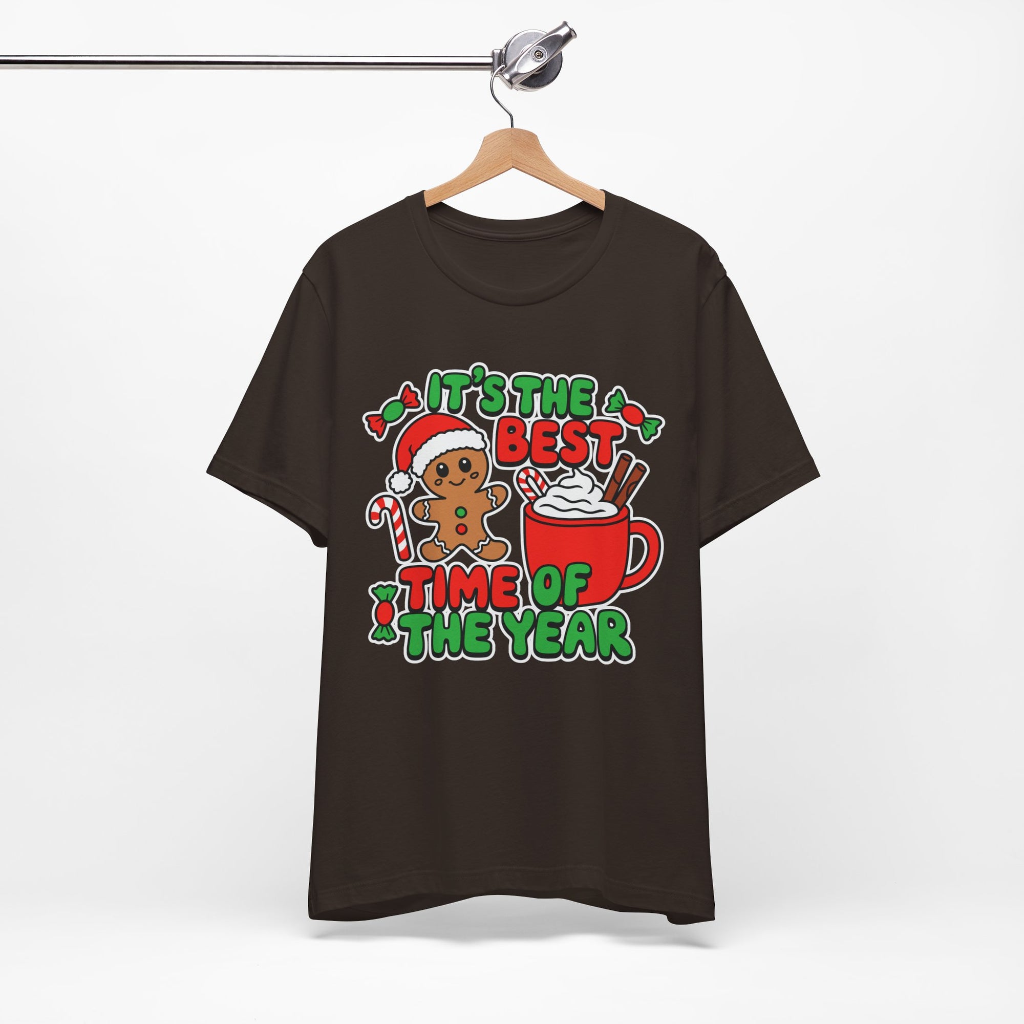 Holiday Cheer Tee - Unisex Jersey Short Sleeve Tee, Christmas Winter Celebration Shirt