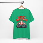 Merry Christmas Monster Truck  Festive Holiday Graphic Shirt
