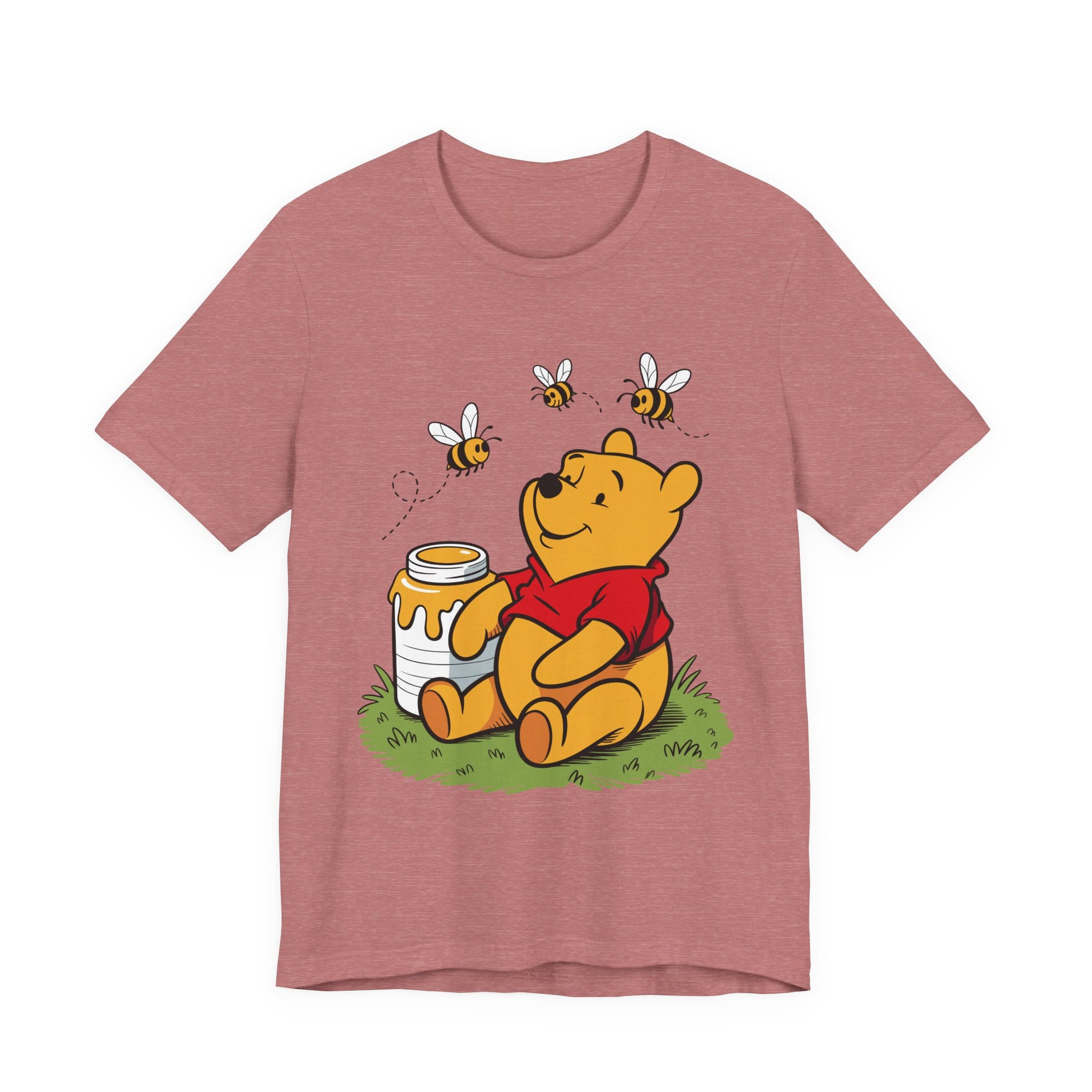 Cute Honey Bear Graphic Cozy Bee Lovers Unisex Shirt