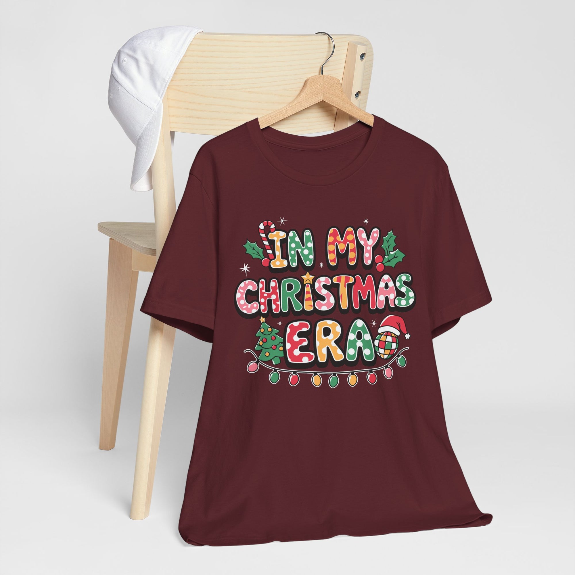 Festive Christmas Tee, Holiday Shirt, Unisex Christmas T-Shirt, Gift for Him/Her, Cozy Christmas Apparel, Merry and Bright Top