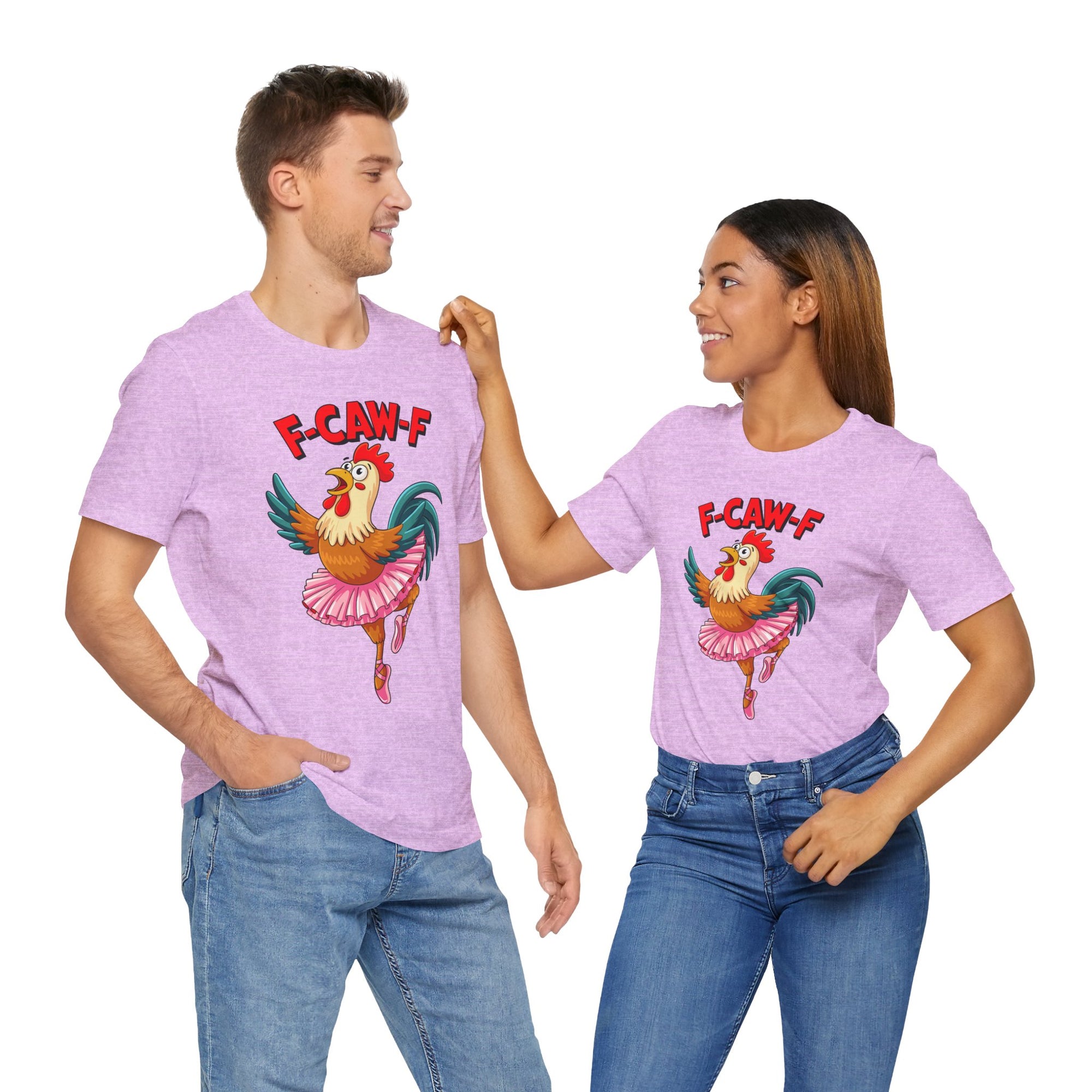 F-CAW-F Ballerina Rooster Tee