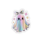 Cute Rainbow Ghost Stickers – Kawaii Halloween Fun Decor